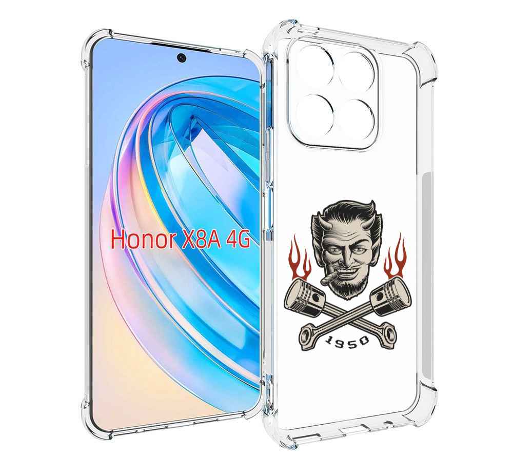

Чехол MyPads поршни-горят для Honor X8a, Tocco