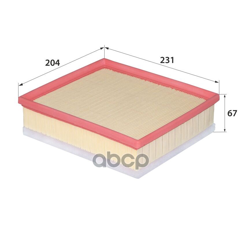 

A-1123E OEM 13 71 8511 668 фильтр воздушный 1шт