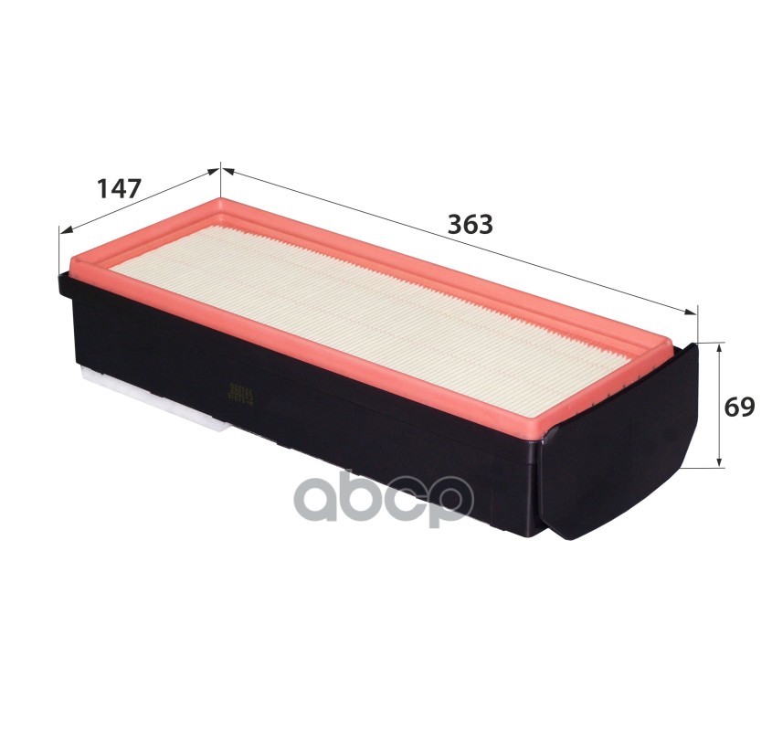 

A-1131E OEM 13 71 8 510 239 фильтр воздушный 1шт