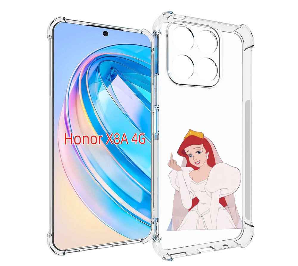 

Чехол MyPads принцесса-Русалочка-Ариель женский для Honor X8a, Tocco