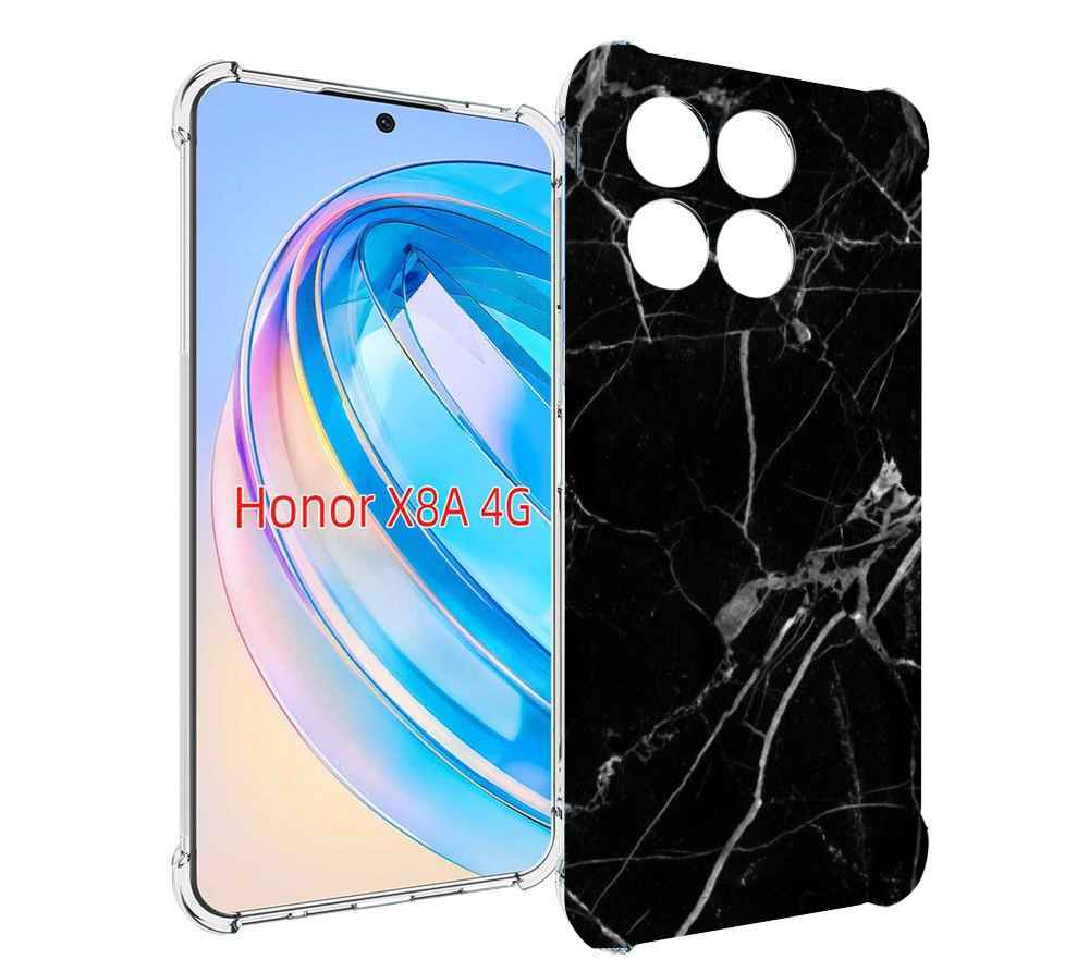 

Чехол MyPads разбитое стекло для Honor X8a, Tocco