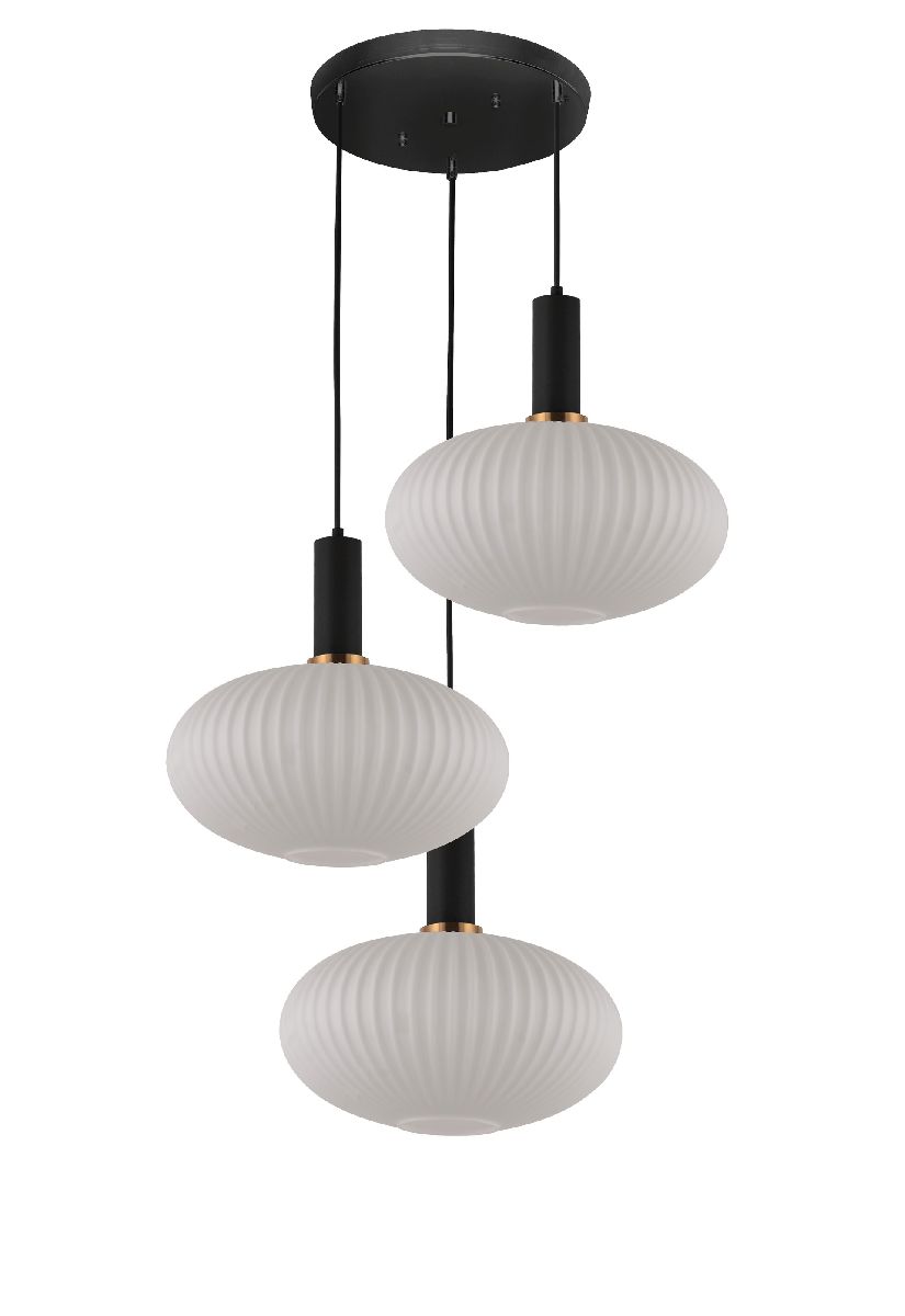 

Светильник Lumina Deco Floril LDP 1216-3 WT+BK