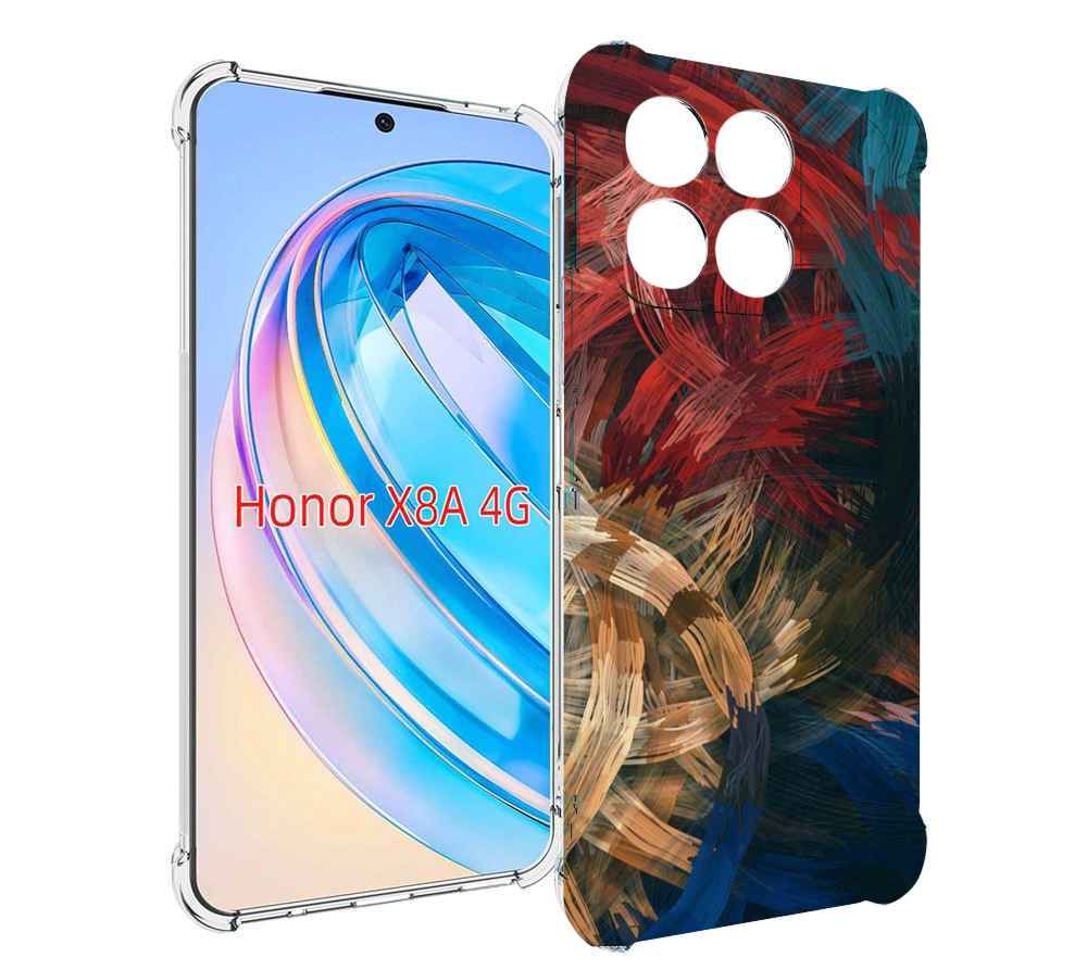 

Чехол MyPads раскрашенная медь для Honor X8a, Tocco