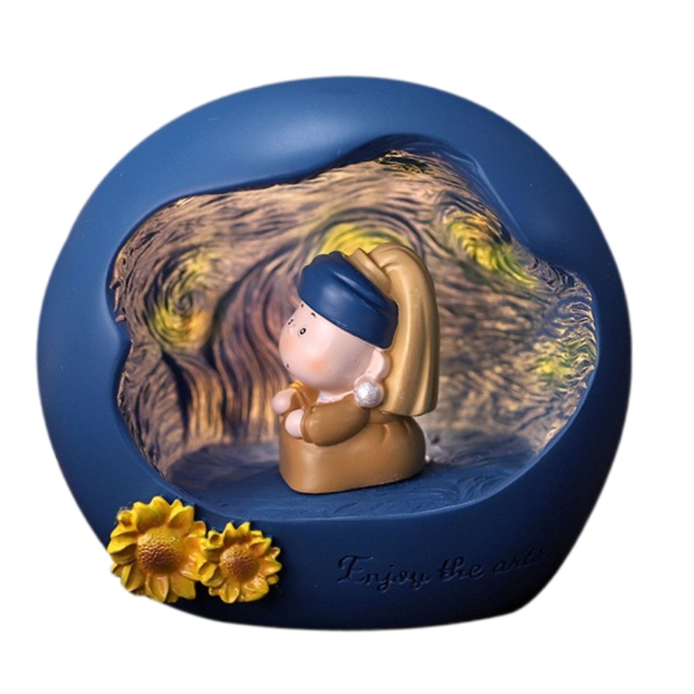 Ночник Van Gogh Girl pearl earring бодибар 7 кг длина 1130 мм мягкий