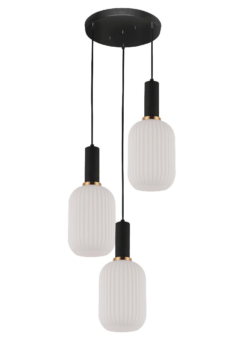 

Светильник Lumina Deco Rico LDP 1218-3 WT+BK