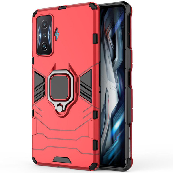 Противоударный чехол Epik Transformer Ring для Xiaomi Poco F4 GT / Redmi K50