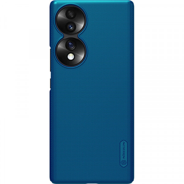 

Пластиковый чехол Nillkin Super Frosted Shield для Honor 70, Синий