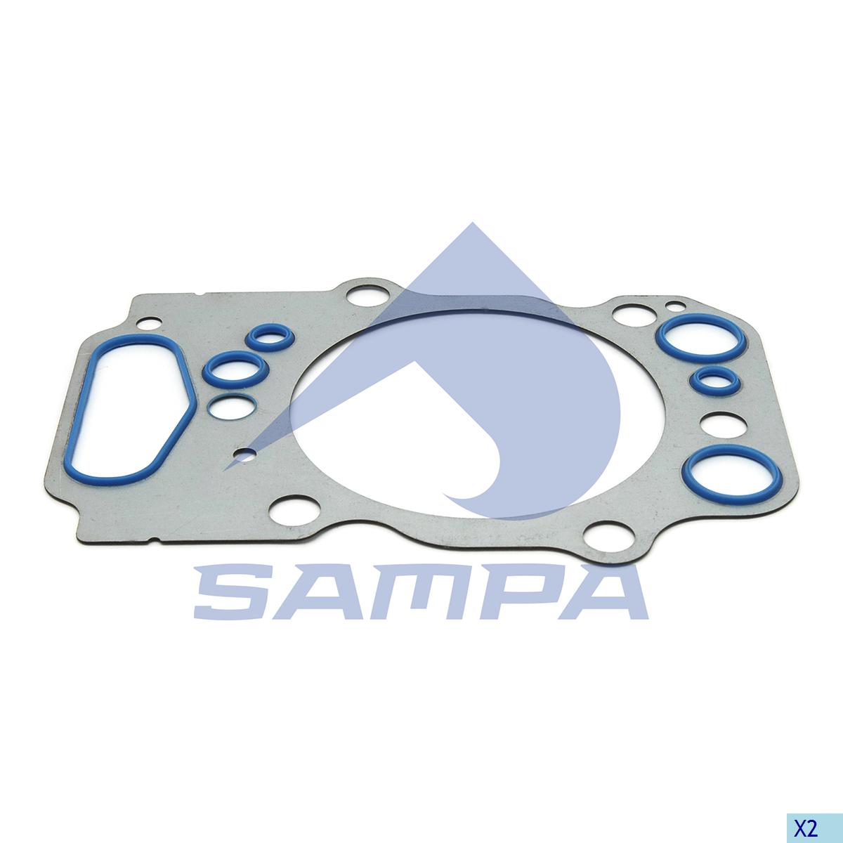 

Прокладка ГБЦ с/о Scania 4/P 044.274 (Sampa)