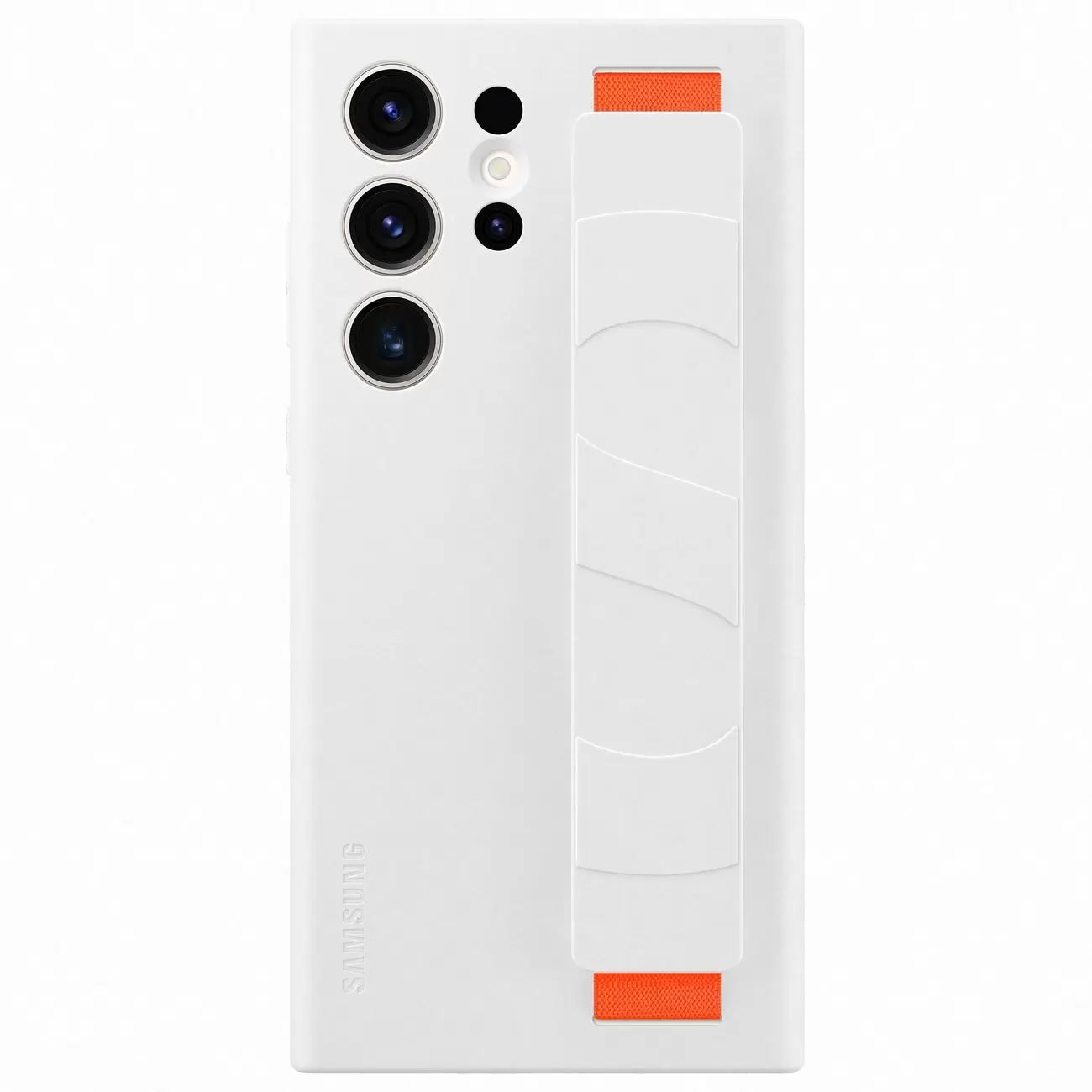 

Чехол Silicone Grip Case для Galaxy S23 Ultra White, Белый, EF-GS918TWEGRU