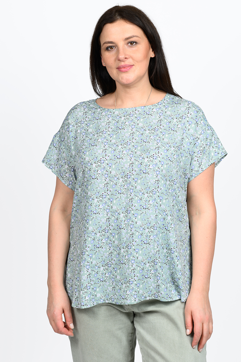 

Блуза женская SVESTA C2856/3 зеленая 54 RU, Зеленый, C2856/3