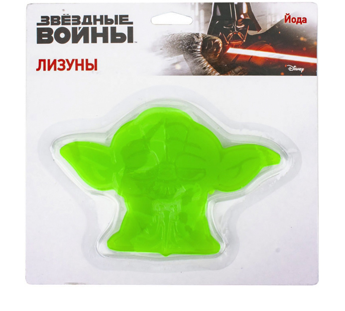 

Лизун Звёздные войны. Йода , 16х15 см, Зеленый