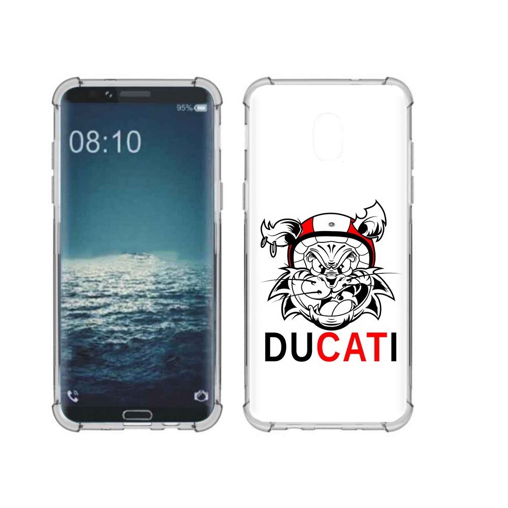 

Чехол MyPads Tocco для Samsung Galaxy J3 дукати (PT226926.574.339), Прозрачный, Tocco
