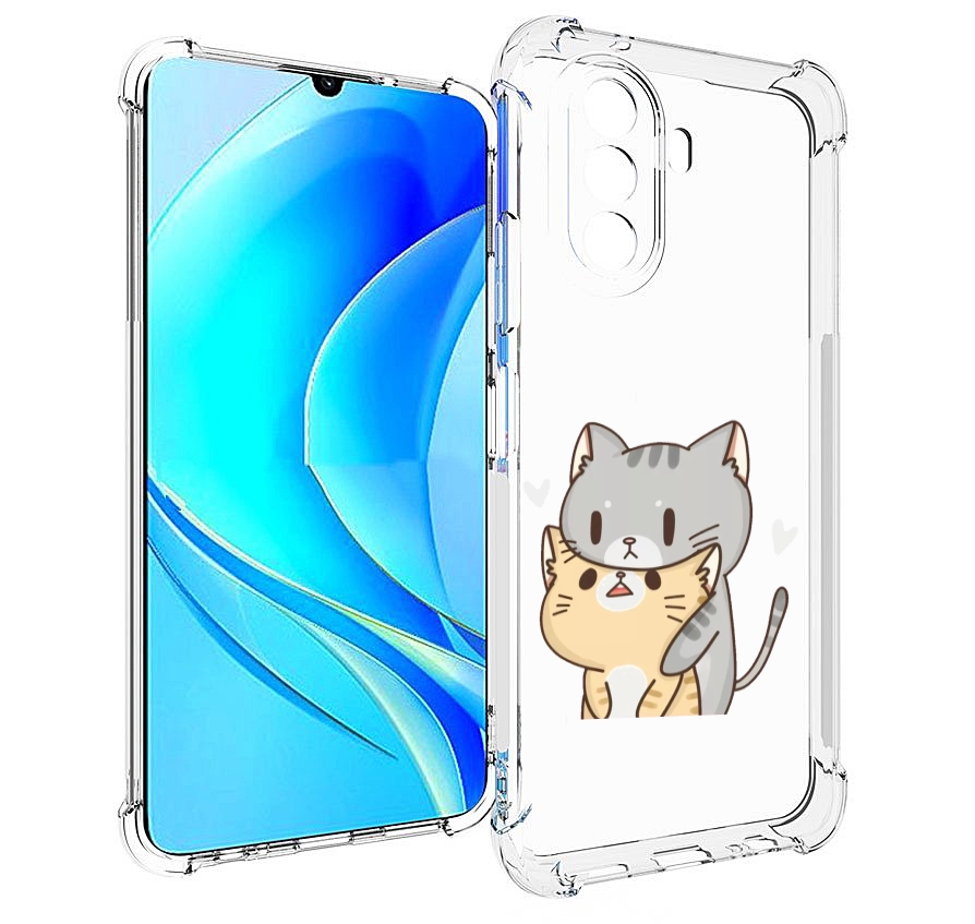 

Чехол MyPads любящие-коты для Huawei Nova Y70 / Nova Y70 Plus (MGA-LX9N) / Huawei Enjoy 50, Прозрачный, Tocco