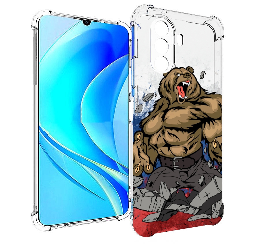 

Чехол MyPads медведь защитник родины для Huawei Nova Y70 / Nova Y70 Plus (MGA-LX9N), Прозрачный, Tocco