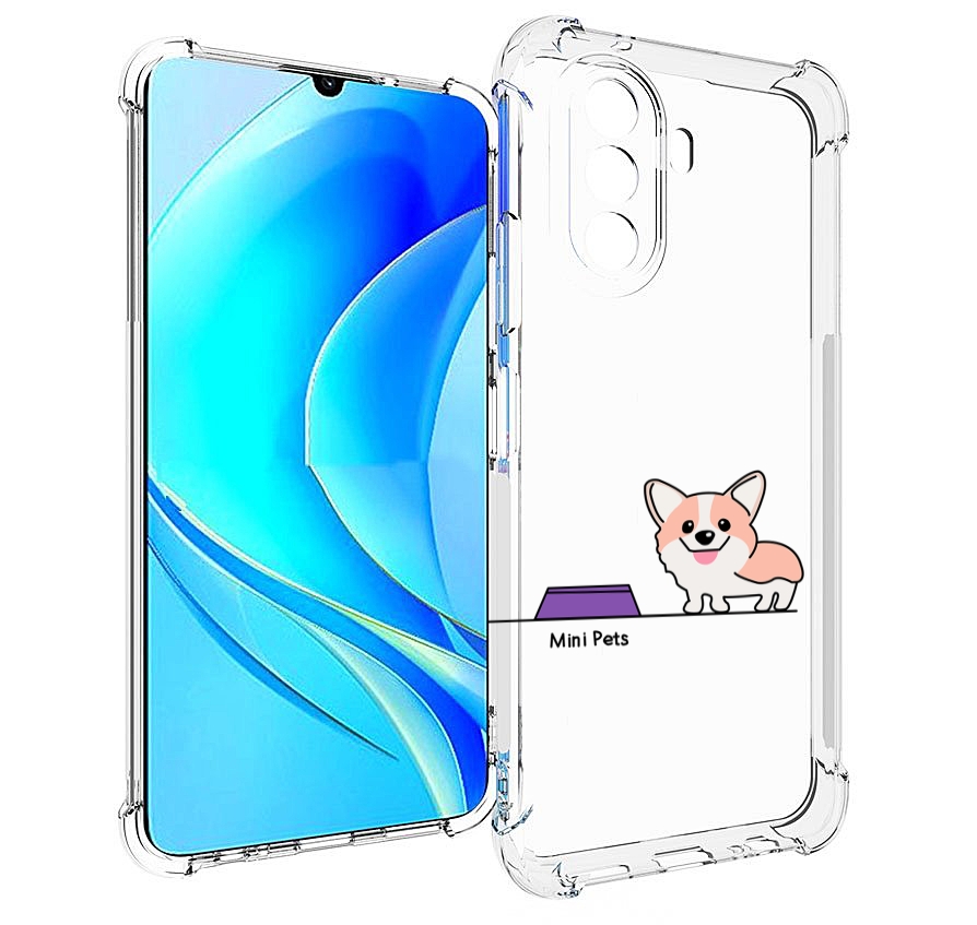 

Чехол MyPads мини-питомец детский для Huawei Nova Y70 / Nova Y70 Plus (MGA-LX9N), Прозрачный, Tocco
