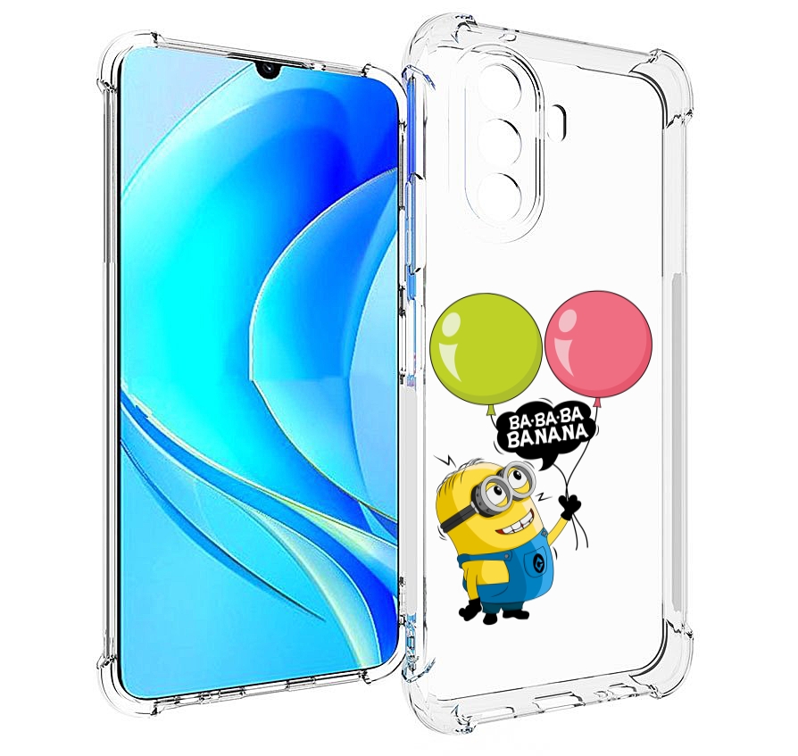 

Чехол MyPads миньон-с-шариками для Huawei Nova Y70 / Nova Y70 Plus (MGA-LX9N), Прозрачный, Tocco