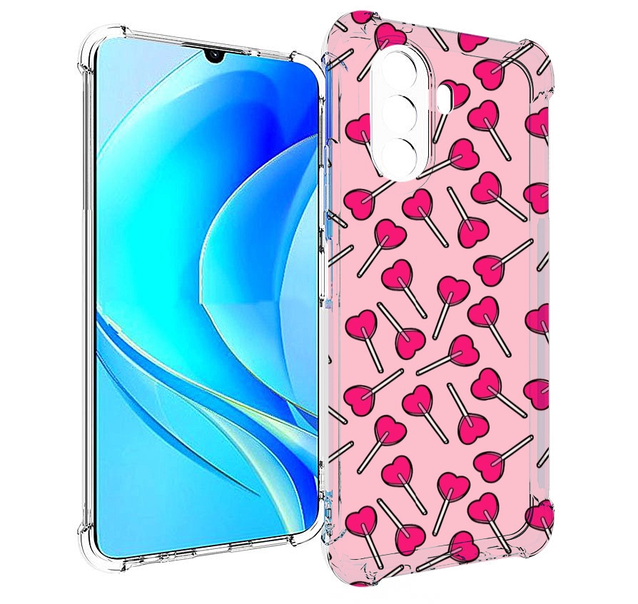 

Чехол MyPads много лединцов для Huawei Nova Y70 / Nova Y70 Plus (MGA-LX9N), Прозрачный, Tocco
