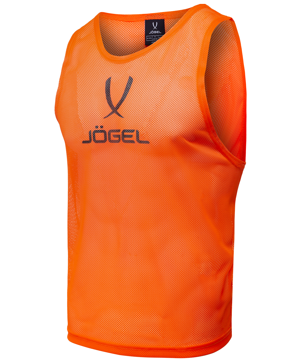 Манишка Jogel Training Bib сетчатая, оранжевый, размер L, 1 шт.