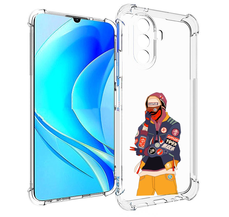 

Чехол MyPads модник для Huawei Nova Y70 / Nova Y70 Plus (MGA-LX9N) / Huawei Enjoy 50, Прозрачный, Tocco