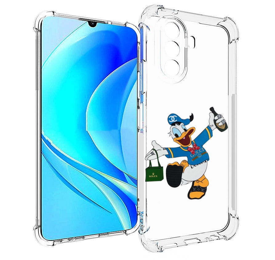 

Чехол MyPads модный-дональд-дак для Huawei Nova Y70 / Nova Y70 Plus (MGA-LX9N), Прозрачный, Tocco
