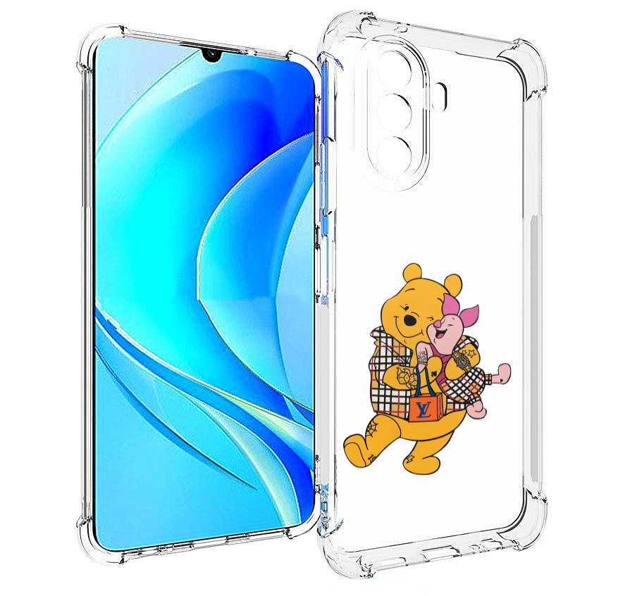 

Чехол MyPads модный-медведь-из-винни-пуха для Huawei Nova Y70 / Nova Y70 Plus, Прозрачный, Tocco