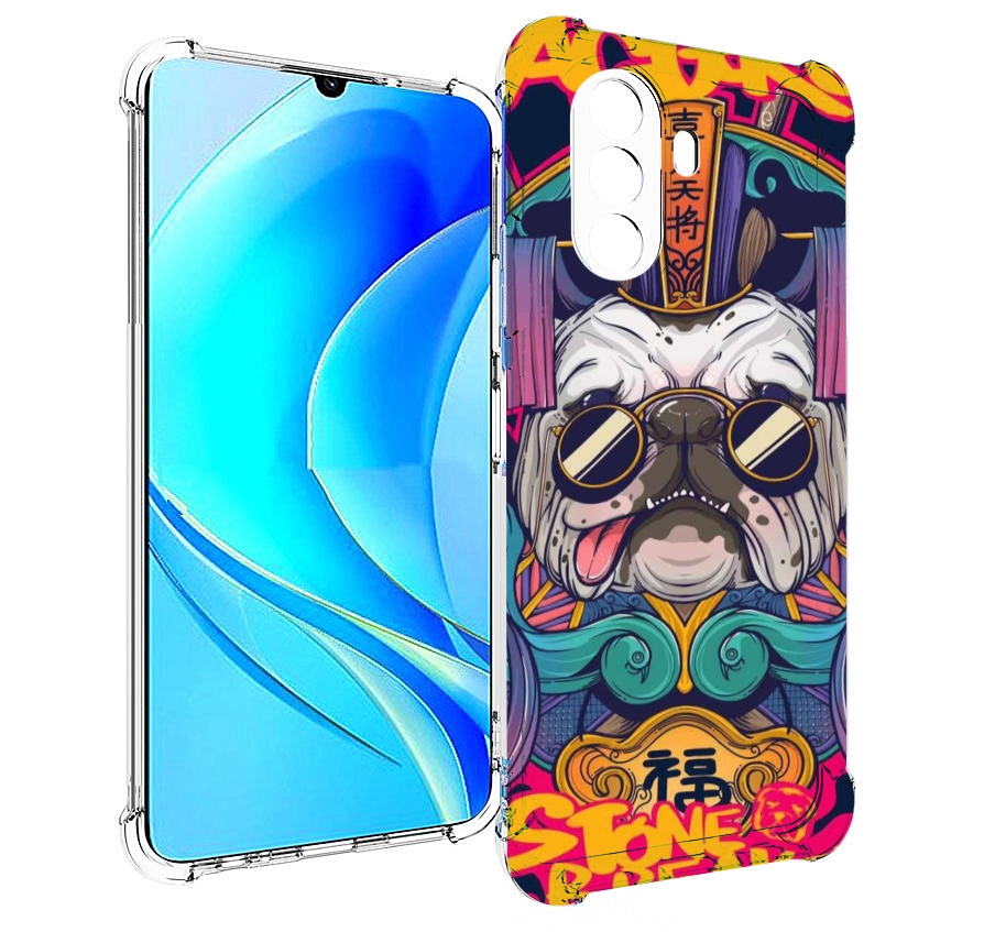 

Чехол MyPads мопс агро яркая для Huawei Nova Y70 / Nova Y70 Plus (MGA-LX9N), Прозрачный, Tocco