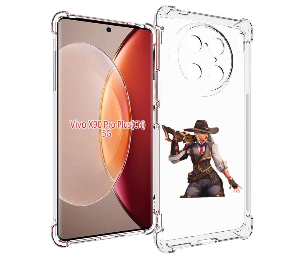 

Чехол MyPads overwatch для Vivo X90 Pro Plus, Прозрачный, Tocco