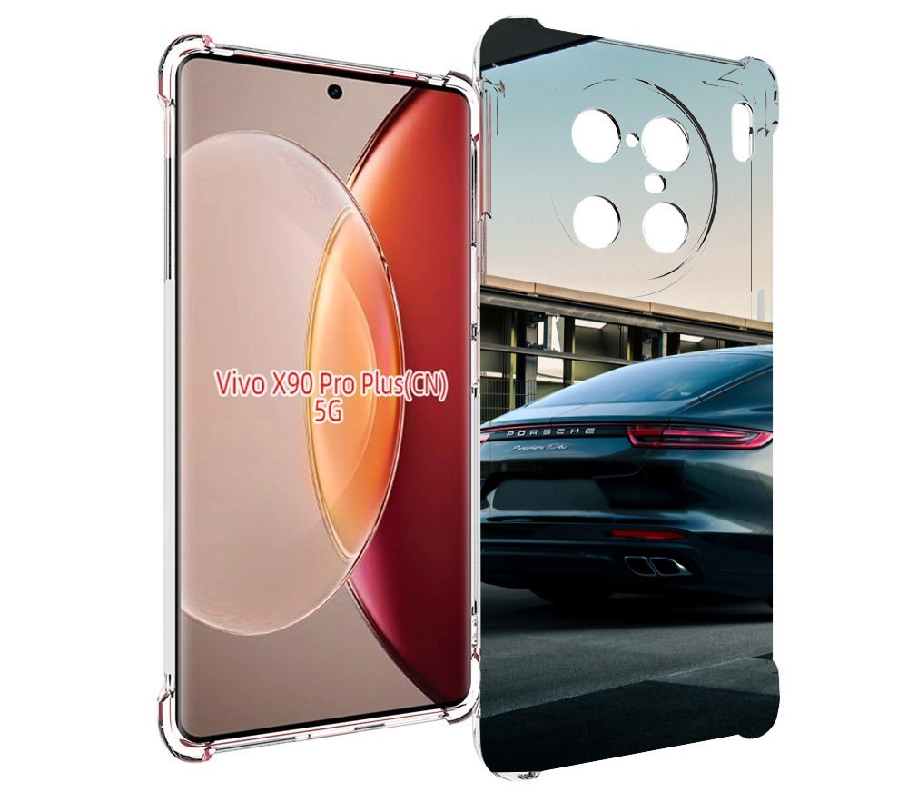 

Чехол MyPads porsche порш 4 для Vivo X90 Pro Plus, Прозрачный, Tocco