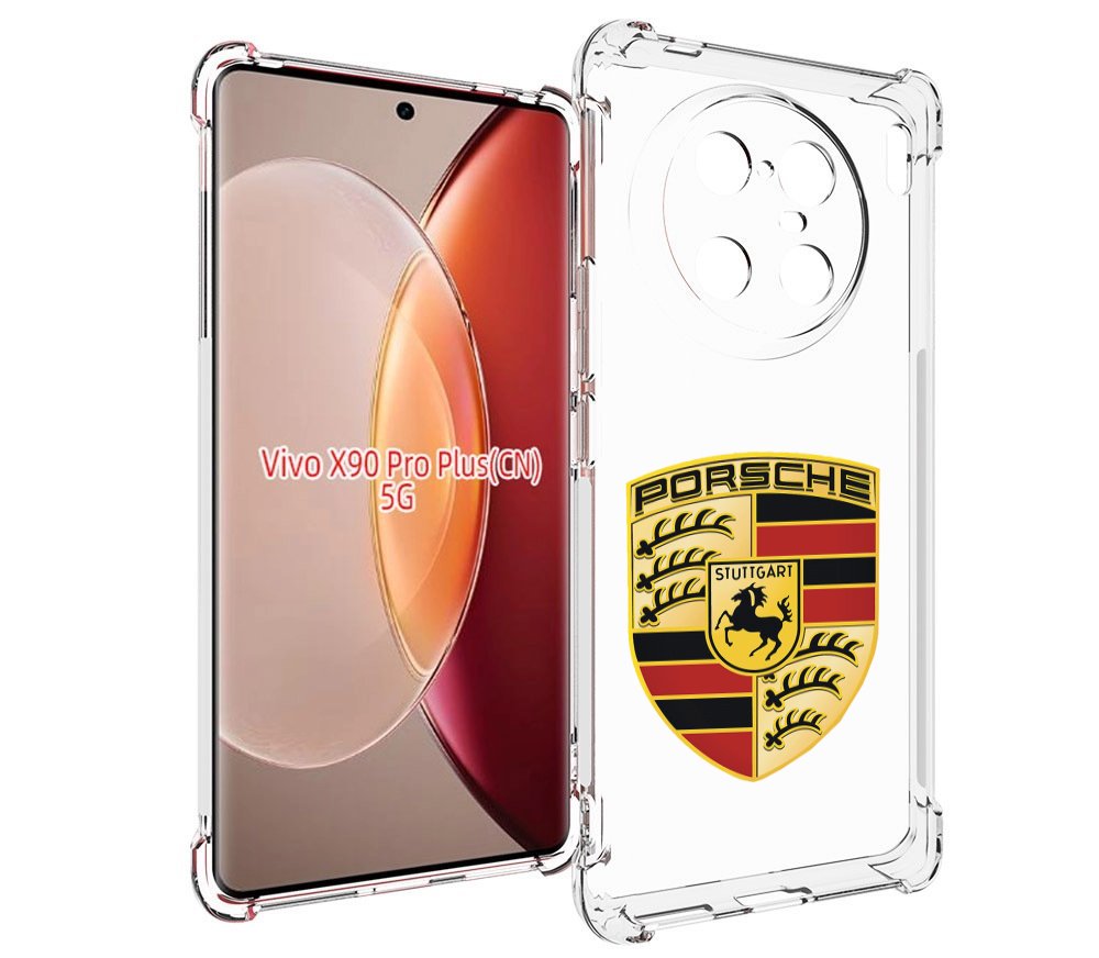 

Чехол MyPads porsche-порш-5 мужской для Vivo X90 Pro Plus, Прозрачный, Tocco