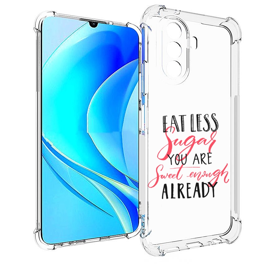 

Чехол MyPads мотивация-цитаты для Huawei Nova Y70 / Nova Y70 Plus (MGA-LX9N), Прозрачный, Tocco