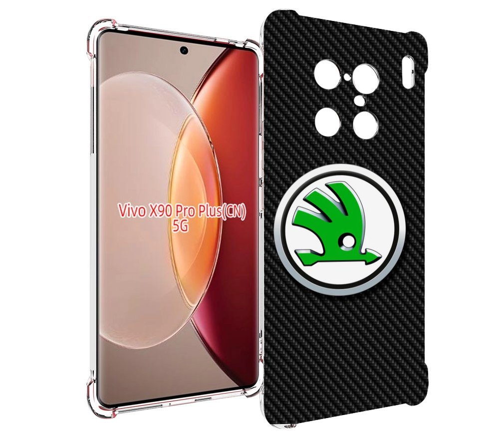 

Чехол MyPads skoda шкода 2 для Vivo X90 Pro Plus, Прозрачный, Tocco