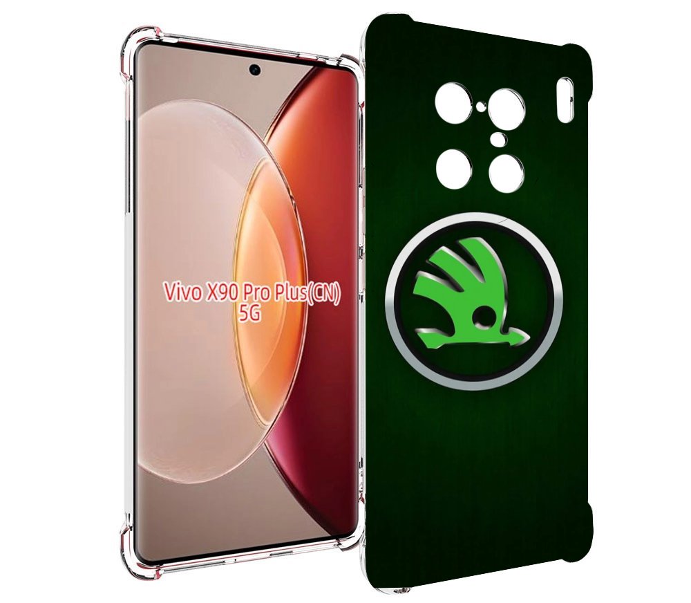 

Чехол MyPads skoda-шкода-3 мужской для Vivo X90 Pro Plus, Прозрачный, Tocco