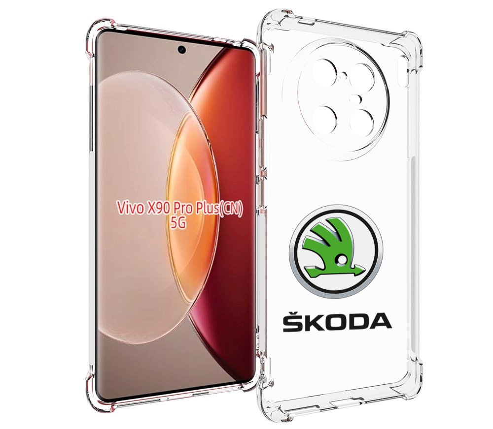 

Чехол MyPads skoda-шкода-4 мужской для Vivo X90 Pro Plus, Прозрачный, Tocco
