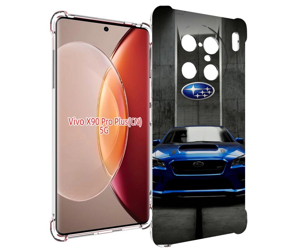 

Чехол MyPads subaru субару 1 мужской для Vivo X90 Pro Plus, Прозрачный, Tocco