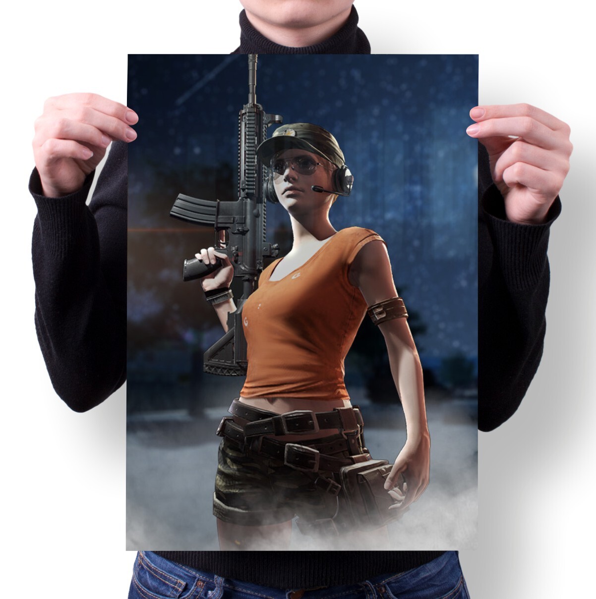 

Плакат MIGOM Принт А2 PUBG - 18, А2 Принт PUBG - 18