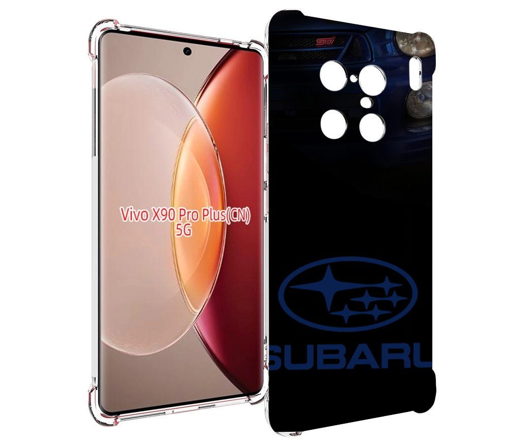 

Чехол MyPads subaru субару 3 для Vivo X90 Pro Plus, Прозрачный, Tocco