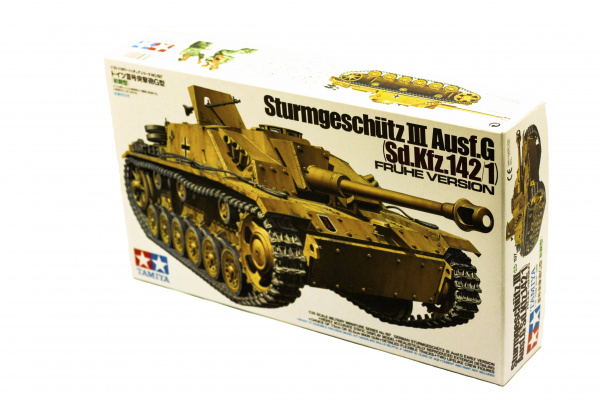 

35197 Tamiya 1/35 Cамоходное орудие Sturmgeschuetz III Ausf.G ранн верс 2фигуры танкистов