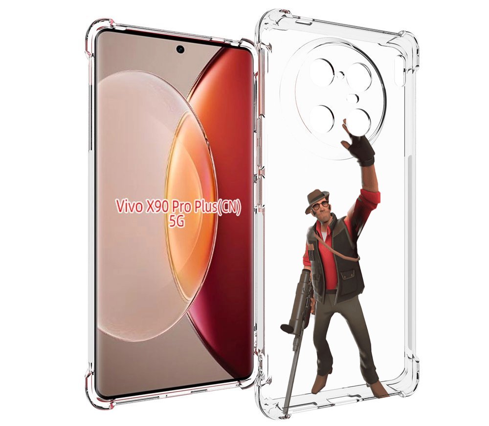 

Чехол MyPads team-fortress-2 для Vivo X90 Pro Plus, Прозрачный, Tocco