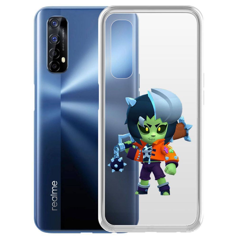 

Чехол-накладка Brawl Stars-ЗомБиби для Realme 7