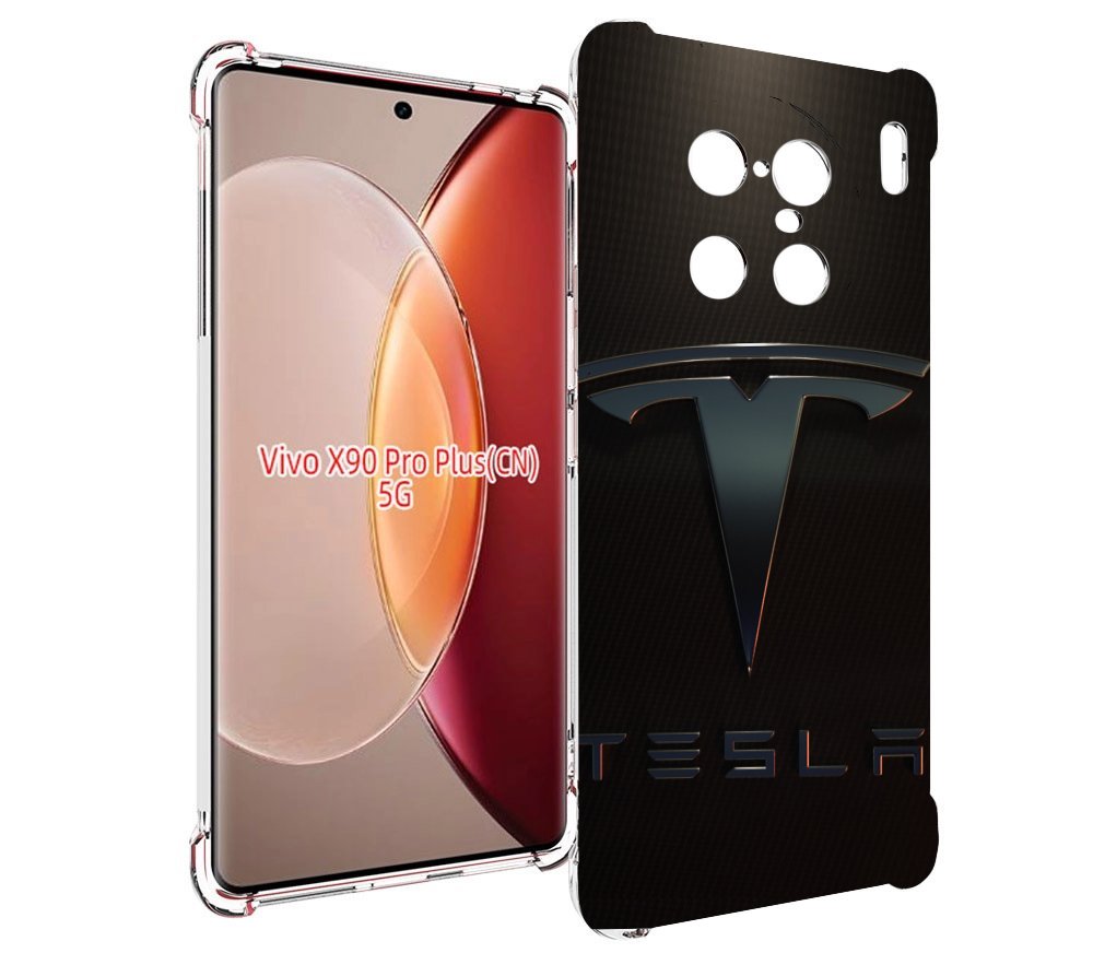 

Чехол MyPads tesla тесла 3 для Vivo X90 Pro Plus, Прозрачный, Tocco