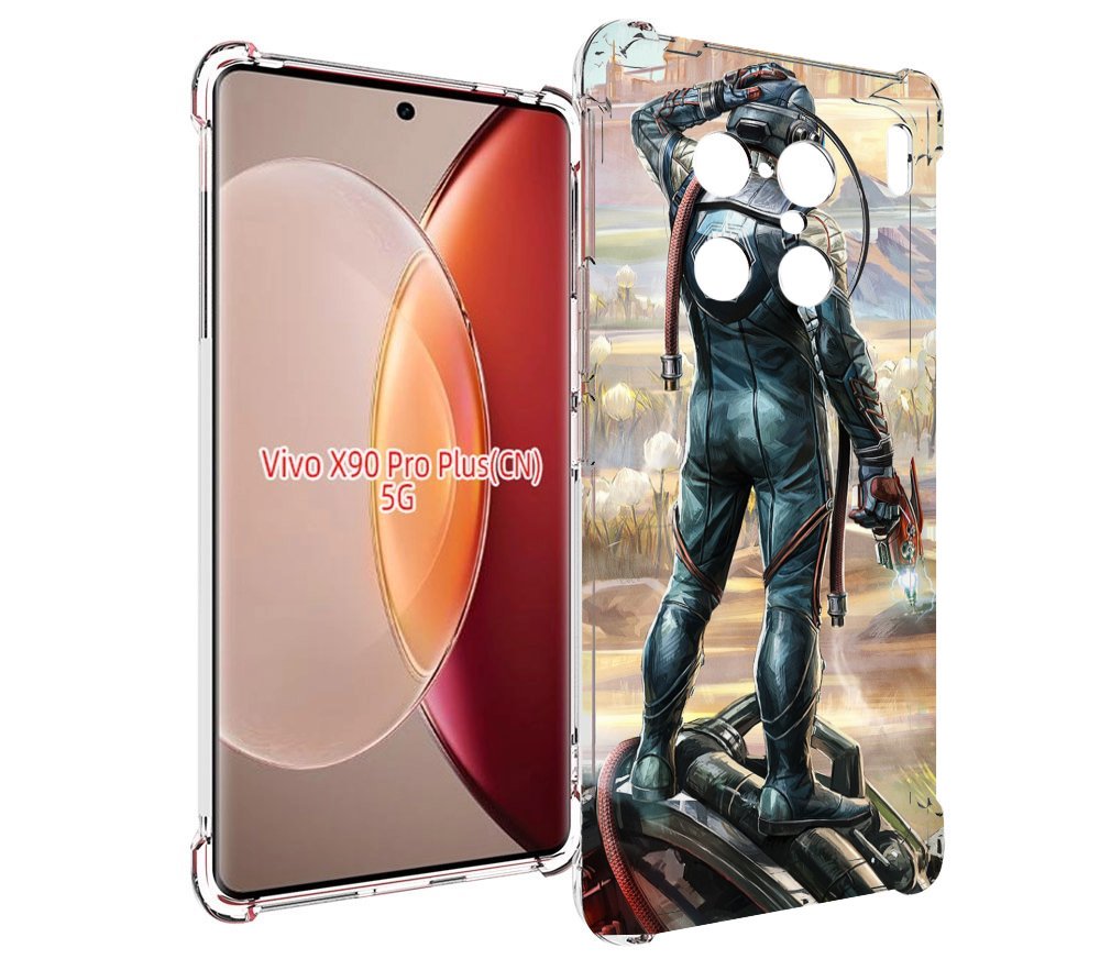 

Чехол MyPads the-outer-worlds для Vivo X90 Pro Plus, Прозрачный, Tocco