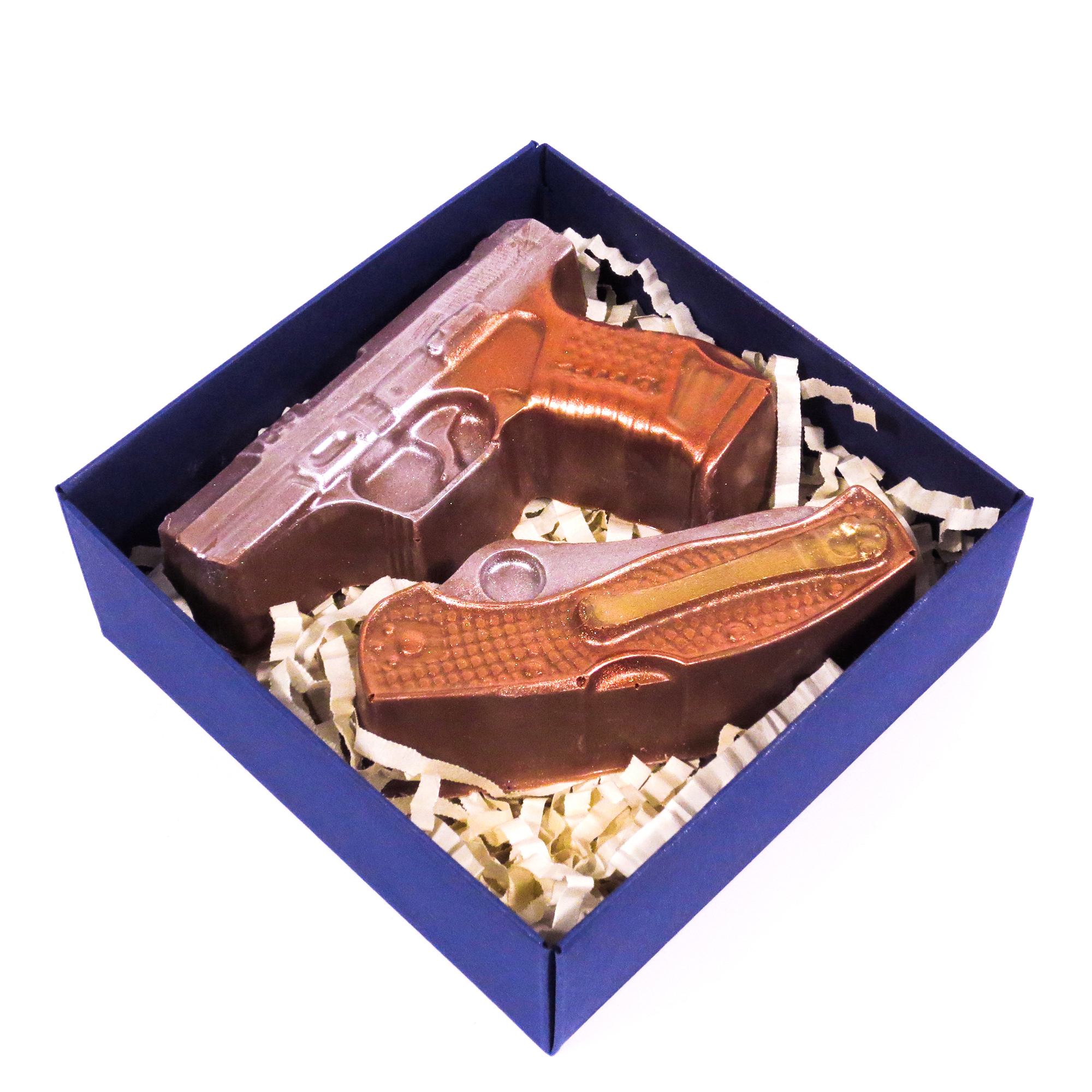 Шоколадный набор iChoco Пистолет с ножом, 100 г