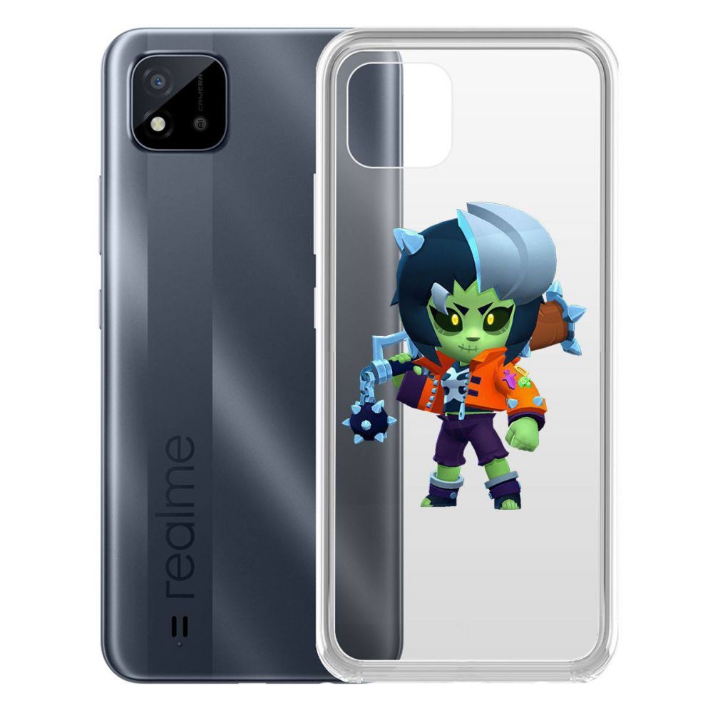 

Чехол-накладка Brawl Stars-ЗомБиби для Realme C11