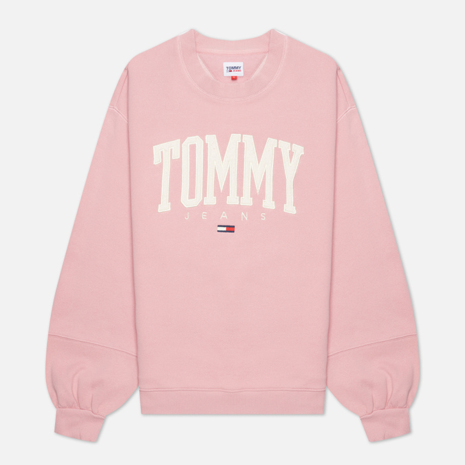 

Свитшот женский Tommy Jeans DW0DW12103 розовый L, DW0DW12103