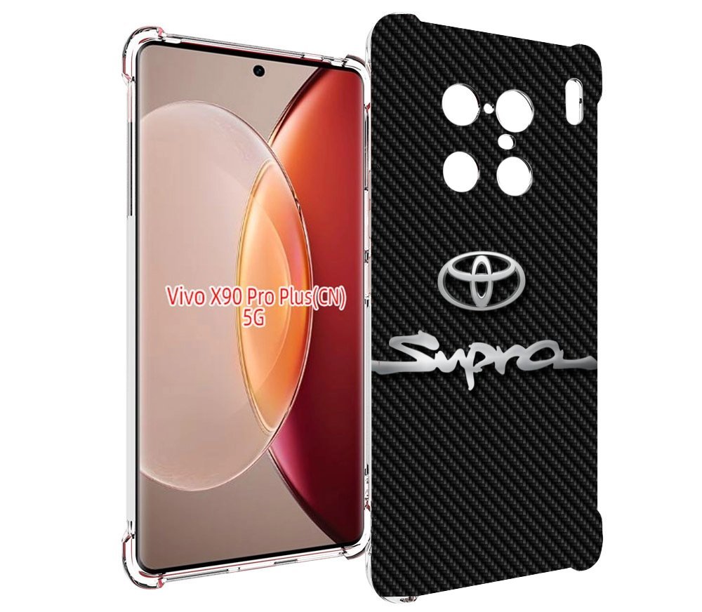 

Чехол MyPads toyota тоиота 2 для Vivo X90 Pro Plus, Прозрачный, Tocco