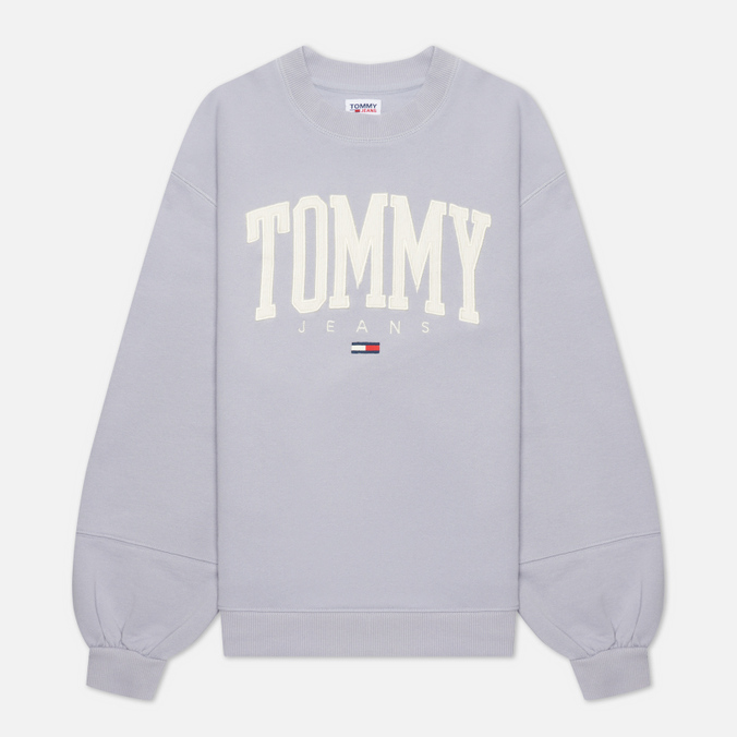 

Свитшот женский Tommy Jeans DW0DW12103 фиолетовый S, DW0DW12103