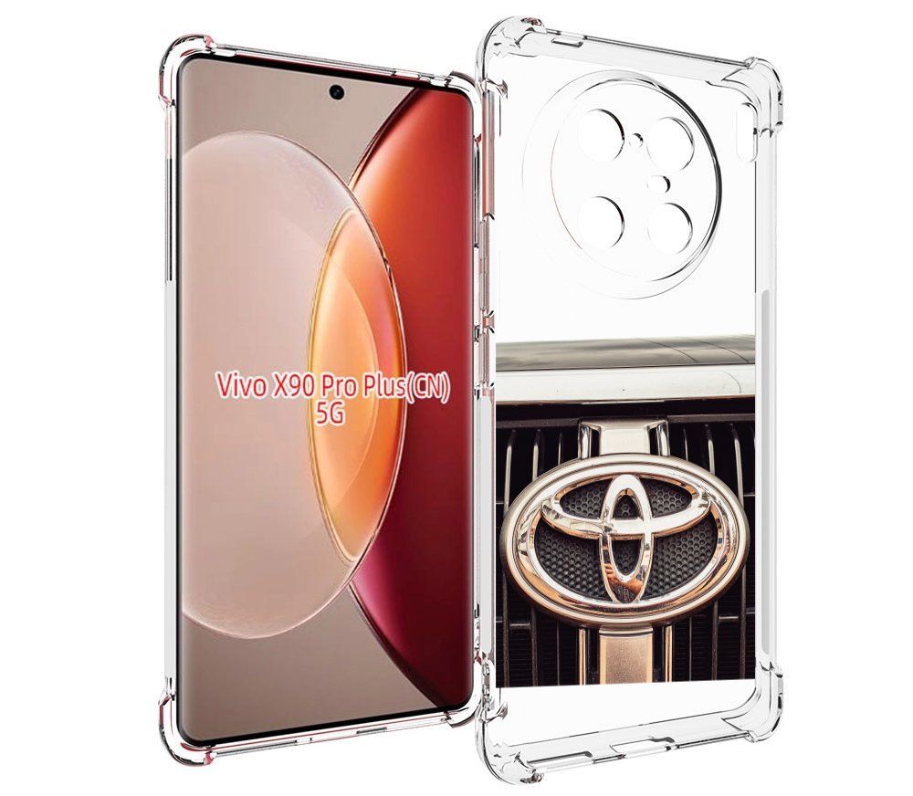 

Чехол MyPads toyota тоиота 3 для Vivo X90 Pro Plus, Прозрачный, Tocco
