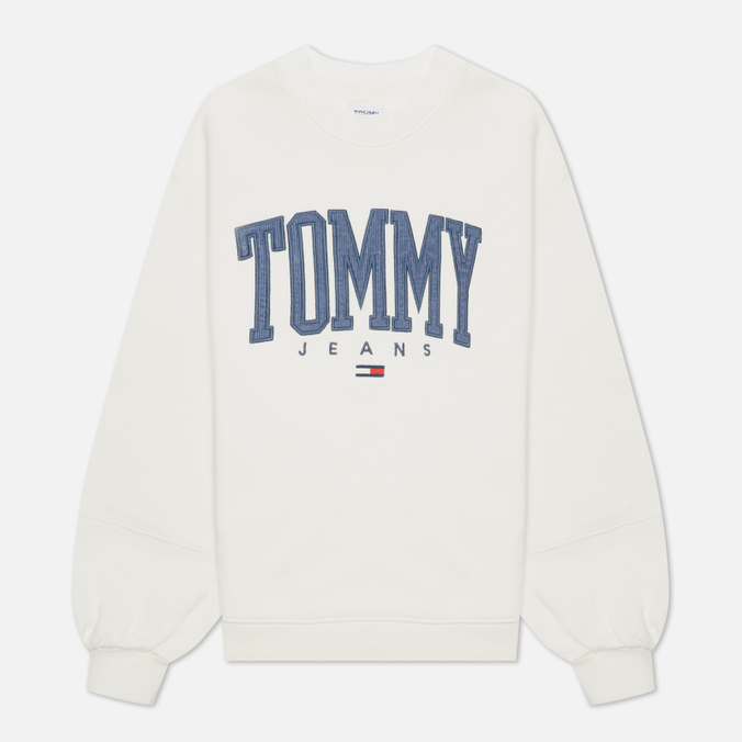 

Свитшот женский Tommy Jeans DW0DW12103 белый XS, DW0DW12103