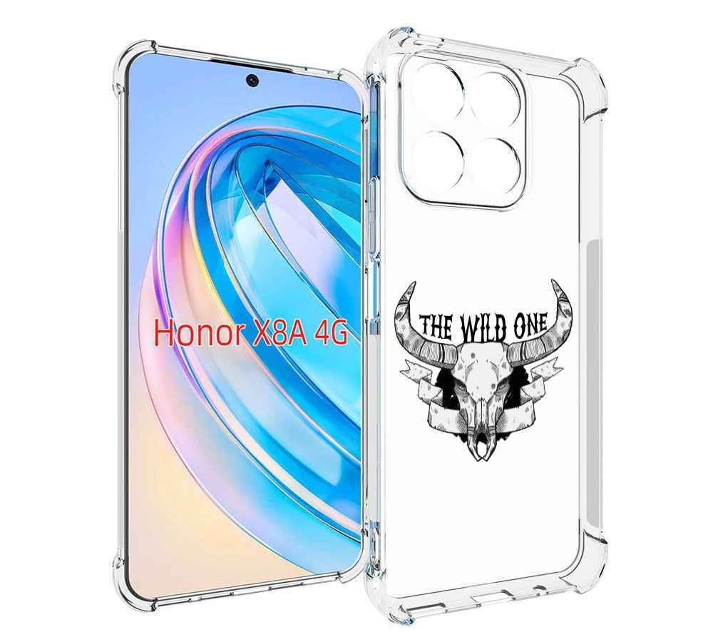 

Чехол MyPads рогатый-череп-оленя для Honor X8a, Tocco