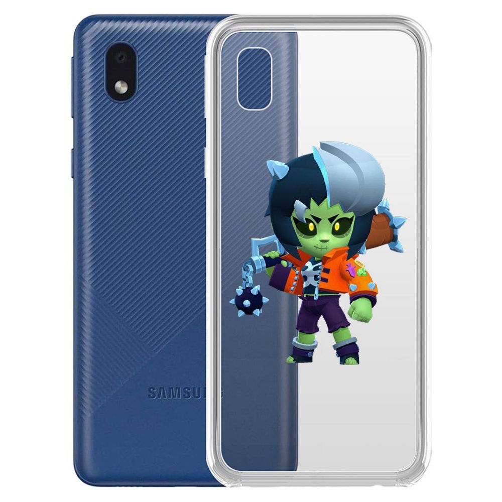 

Чехол-накладка Brawl Stars-ЗомБиби для Samsung Galaxy A01 Core (A013)